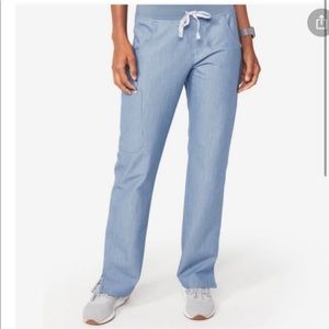 Figs XS Heather Indigo pants